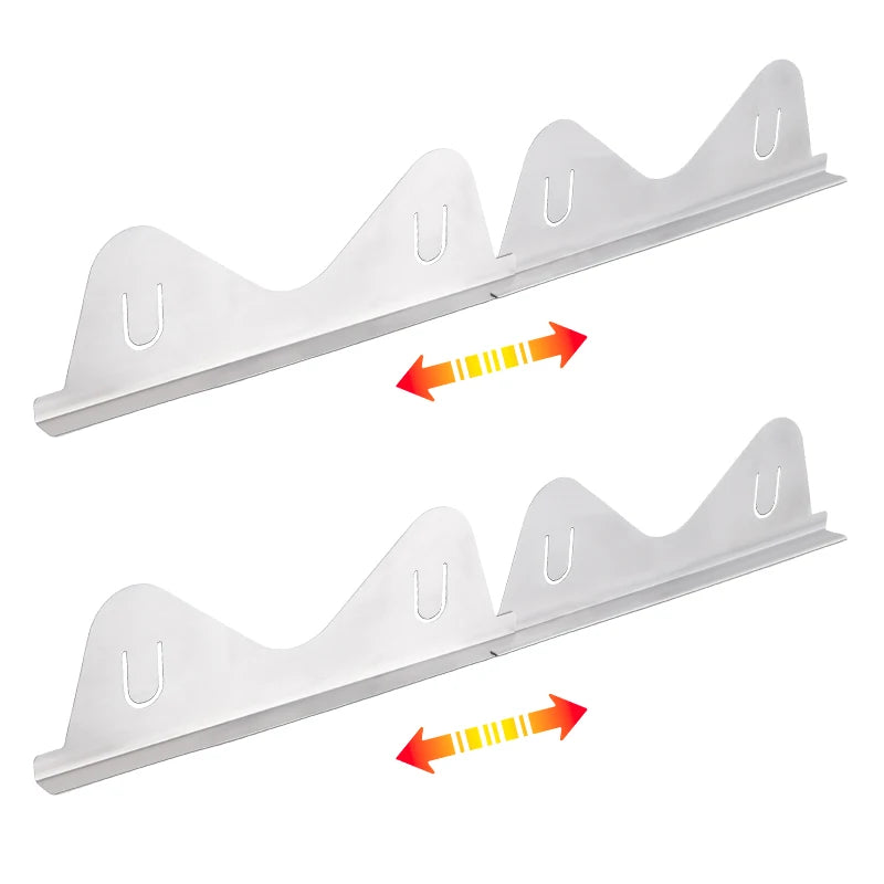 Stainless Steel Adjustable Stove Top Gap Filler