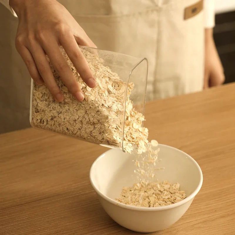 Transparent Food Storage Container
