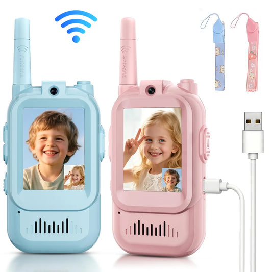 Rechargeable Video Walkie Talkies for Kids 2