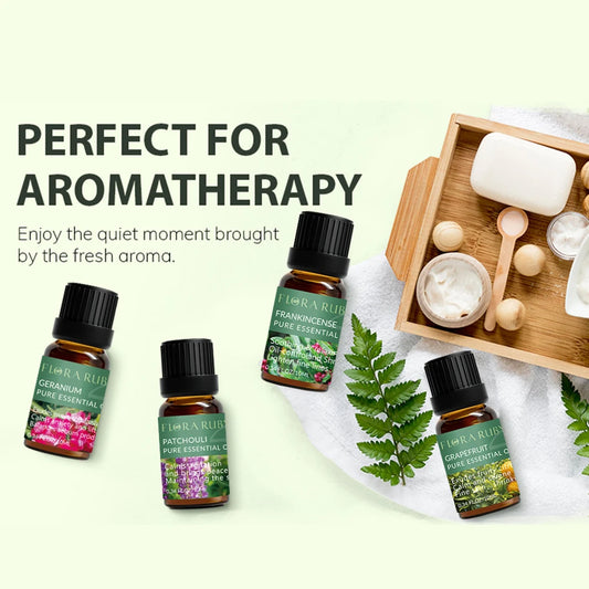 Aromatherapy-Essential Oils 100% Natural - Perfect for Diffuser,Humidifier,Aromatherapy Massage