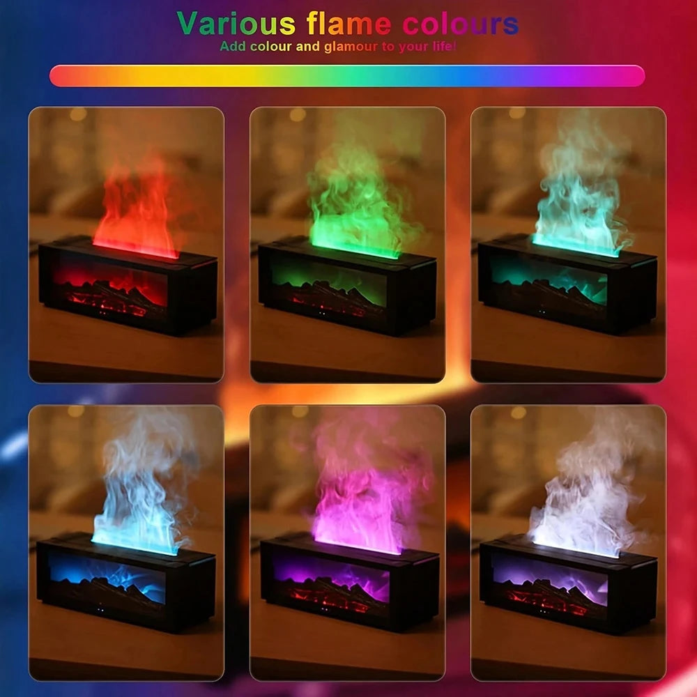 Fireplace Flame Oil Diffuser - 280ml