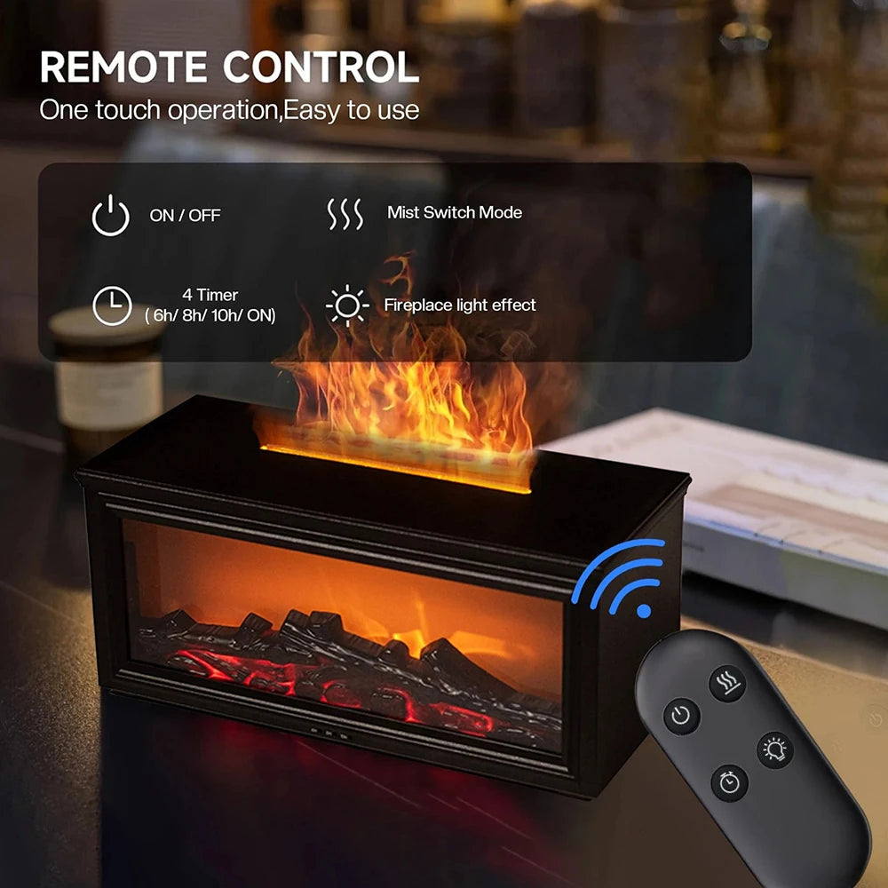 Fireplace Flame Oil Diffuser - 280ml