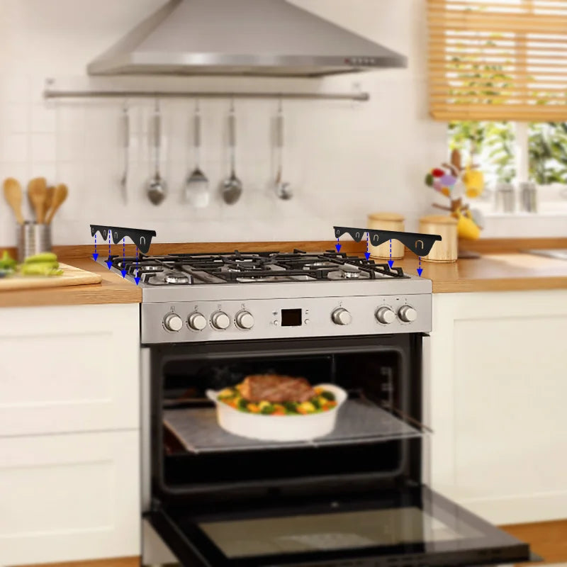 Stainless Steel Adjustable Stove Top Gap Filler